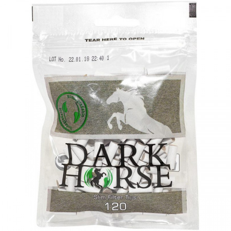 Фильтры для самокруток DarkHorse Slim Bio*120*10