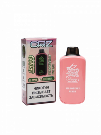 Одноразовое устройство CRZ 25000 Клубника Персик (Strawberry Peach)