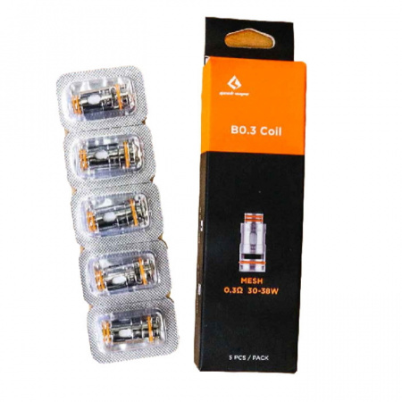 Испаритель GeekVape B0,3 Coil (0,3 Ohm) для Aegis BoostHero (5шт в упаковке)
