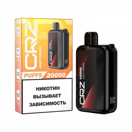 Одноразовое устройство CRZ 20000 Сочный персик (Juicy Peach)