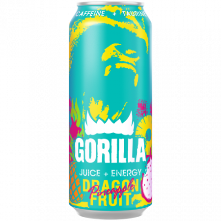Энергетический напиток Gorilla Питайя ананас 0,45л ж/б