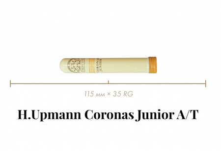 Сигара H.Upmann Coronas Junior (1 A/T, Cadetes, 115 mm x 36 RG, Кр. 2/5)