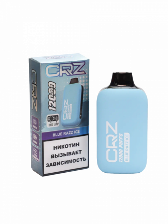 Одноразовое устройство CRZ 12000 Голубая малина со льдом (Blue Razz Ice)