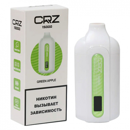 Одноразовое устройство CRZ 15000 Зелёное яблоко (Green apple)