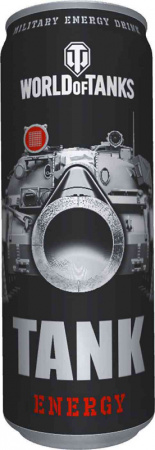*Энергетический напиток ТАНК б/а ГАЗ 0,45л WOT