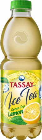 *TASSAY ICE TEA (ТАССАЙ АЙС ТИ) зеленый чай со вкусом лимона напиток б/а НЕ/газ в ПЭТ 0,5 л