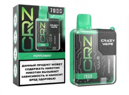 Одноразовое устройство CRZ 7000 Перечная мята (Peppermint)