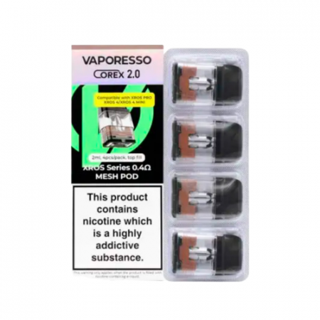 Картридж Vaporesso XROS 3ml, 0.4 Ohm (4шт в упак.)