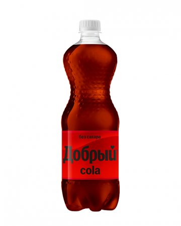 Напиток б/а Добрый Кола без сахара ПЭТ 0,5л