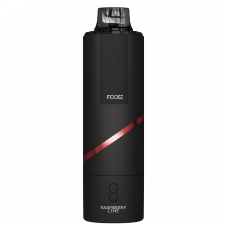 Одноразовое устройство Foose Black 11000 Малина Лайм