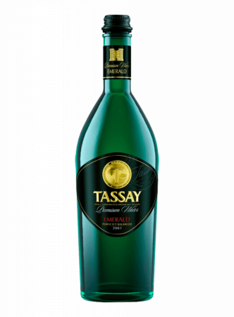 *TASSAY EMERALD вода минеральная природная столовая питьевая ГАЗ в ст/б 0,75 л