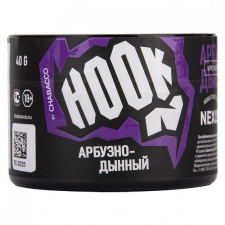 Бестабачная смесь для кальяна Hook 40гр Арбузно-дынный