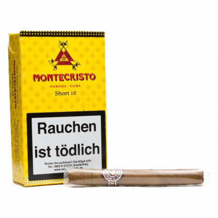 Сигариллы Montecristo Short (10шт. в пачке)