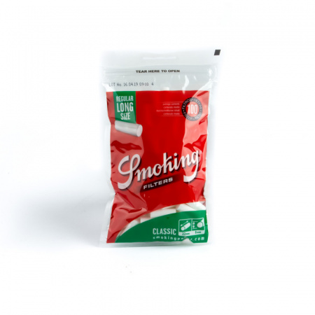 Фильтры для самокруток SMOKING REG CLASSIC*100 ДЛ