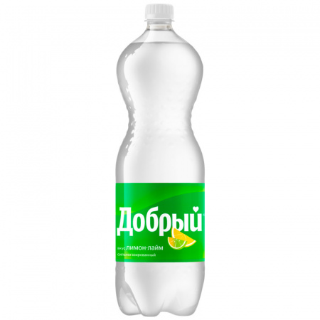 Напиток б/а Добрый Лимон-лайм ПЭТ 0,5л