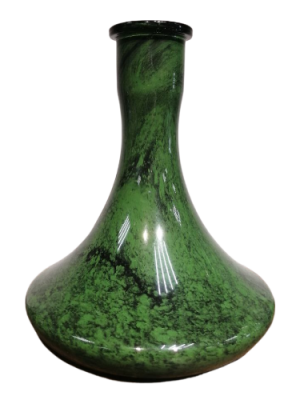 Колба Vessel glass Крафт (Зеленый и черный Алебастр)-fotor-bg-remover-2025072915514