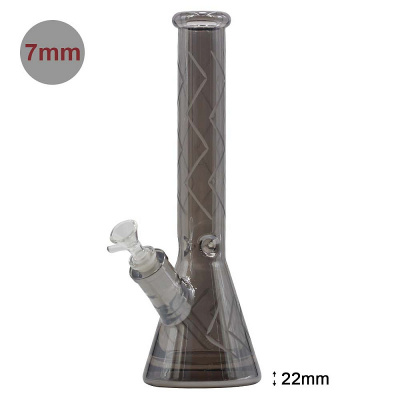 Бонг Amsterdam Limited Edition Zig Zag Design H32cm D40mm SG18.8mm Base thickness22mm