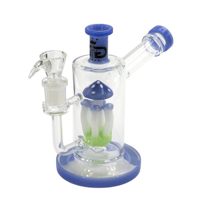 Баблер Grace Glass Blue Mushroom Percolator H19cm D65mm SG18.8mm Баблер Grace Glass Blue Mushroom Percolator H19cm D65mm SG18.8mm
