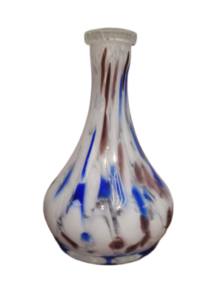 Колба Vessel glass Капля (Бело-синий марганец)-fotor-bg-remover-20250729151746