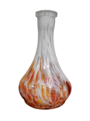 Колба Vessel glass Капля (Бело-красный)-fotor-bg-remover-20250729151621