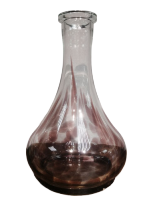 Колба Vessel glass Капля (Прозрачный марганец)-fotor-bg-remover-20250729153154