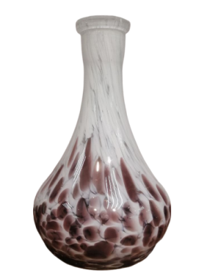 Колба Vessel glass Капля (Белый марганец)-fotor-bg-remover-20250729152133