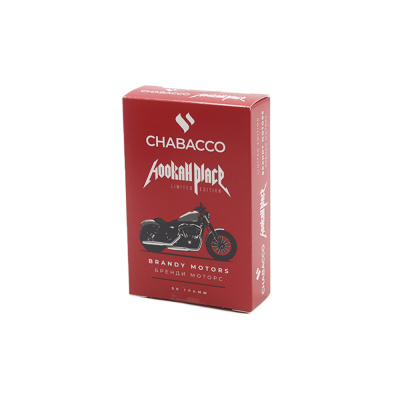 Бестабачная смесь для кальяна Chabacco 50gr (Medium, Brandy Motors (Limited Ed.))