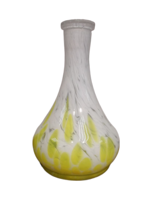 Колба Vessel glass Капля (Бело-желтый)-fotor-bg-remover-20250729151414