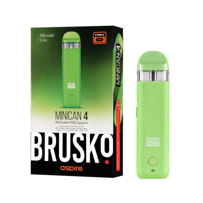 ЭС BRUSKO MINICAN 4, 700 mAh, Зелёный (1) ЭС BRUSKO MINICAN 4, 700 mAh, Зелёный (1)