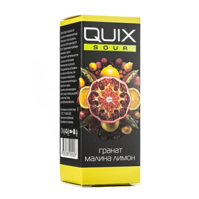 Жидкость QUIX (КУИКС) 30мл Sour (Соур) Гранат малина лимон Жидкость QUIX (КУИКС) 30мл Sour (Соур) Гранат малина лимон