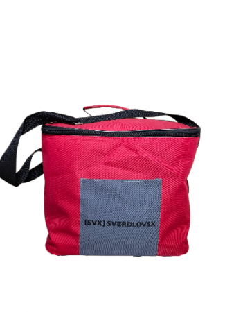 Сумка для кальяна Sverdlovsk Cascet M (Красный/серый)