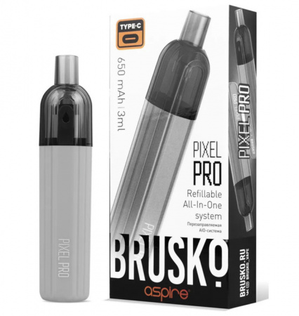 Многоразовое устройство Brusko PIXEL PRO Grey