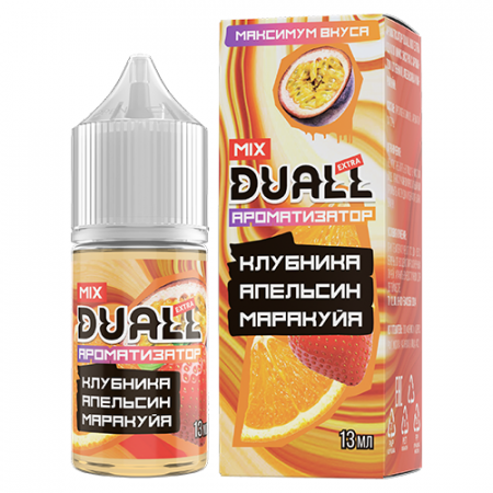 Ароматизатор пищевой DUALL 13мл Клубника апельсин маракуйя 