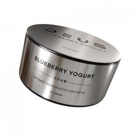 Табак для кальяна Deus 30гр Blueberry Yogurt (Черничный йогурт)