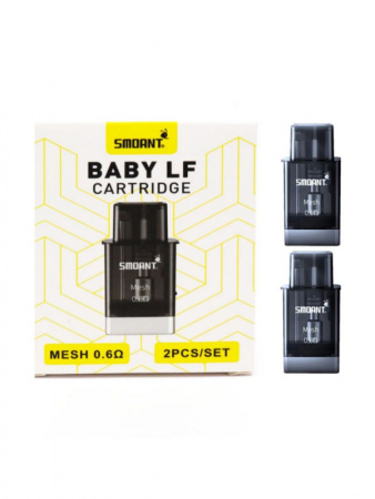 Картридж Smoant Charon Baby LF Mesh 0.6ohm 2ml со встроенным испарителем (2шт в упак.)