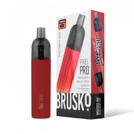 Многоразовое устройство Brusko PIXEL PRO Red