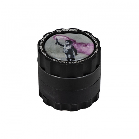 Гриндер G-ROLLZ - Banksy Graffiti 'Torch Boy' (4part -43mm)