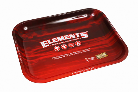 Поднос ELEMENTS Red Metal Rolling Tray