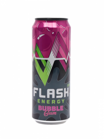 Энергетический напиток Flash Up Energy Bubble gum ж/б 0,45