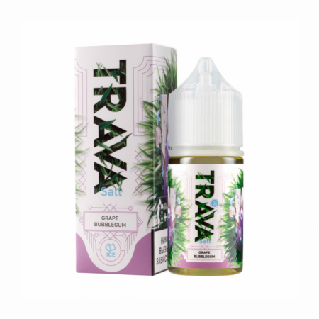 Жидкость Trava Salt 10мл 20мг Grape Bubblegum (Виноградная жвачка)