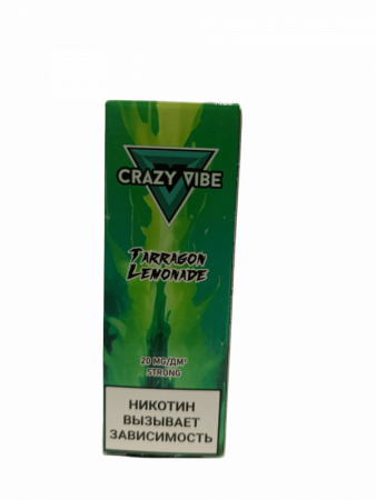 Жидкость Crazy Vibe ПРЕМИУМ Тархун (Tarragon lemonade) (М)