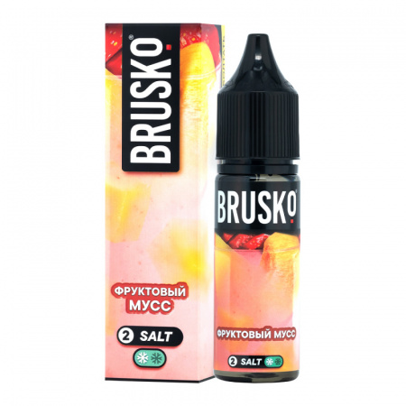 Жидкость Brusko Salt Chubby (2) 35 мл Фруктовый мусс