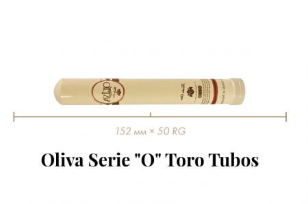 Сигара Oliva Serie "O" Toro (1 A/T, Toro, 152 mm × 50 RG, кр. 3/5)