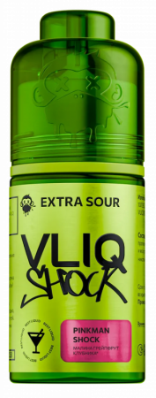 Ароматизатор VLIQ Shock 12мл Pinkman Shock (малина грейпфрут клубника)