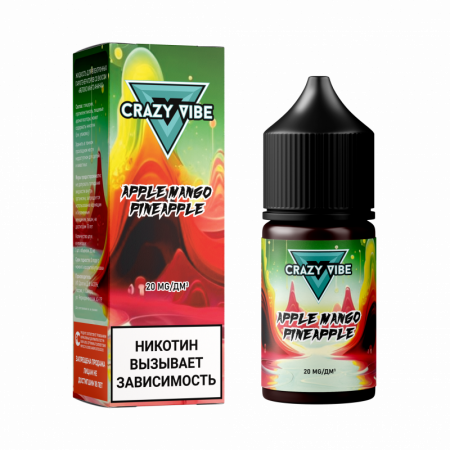 Жидкость Crazy Vibe Манго со льдом (Mango ice) (М)