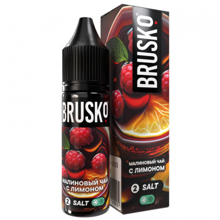 Жидкость Brusko Salt Chubby (2) 35 мл Малиновый чай с лимоном