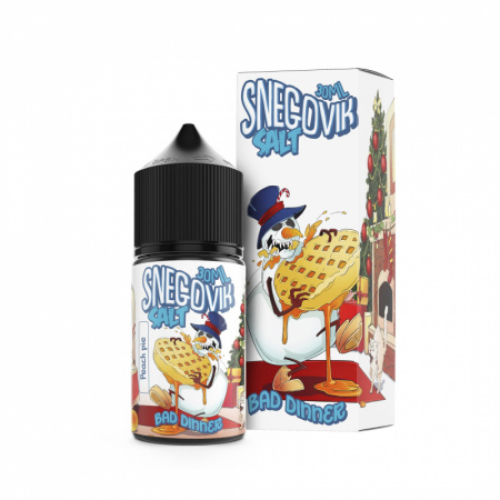 Жидкость SNEGOVIK SALT 20мг BAD DINNER 30мл