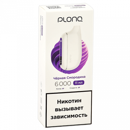 PLONQ MAX ВКУС: ЧЁРНАЯ СМОРОДИНА (M)