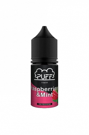 Жидкость для Pod Puff 30мл (20мг) Raspberries Mint