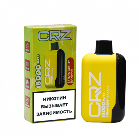 Одноразовое устройство CRZ 18000 Клубника банан (Strawberry Banana)